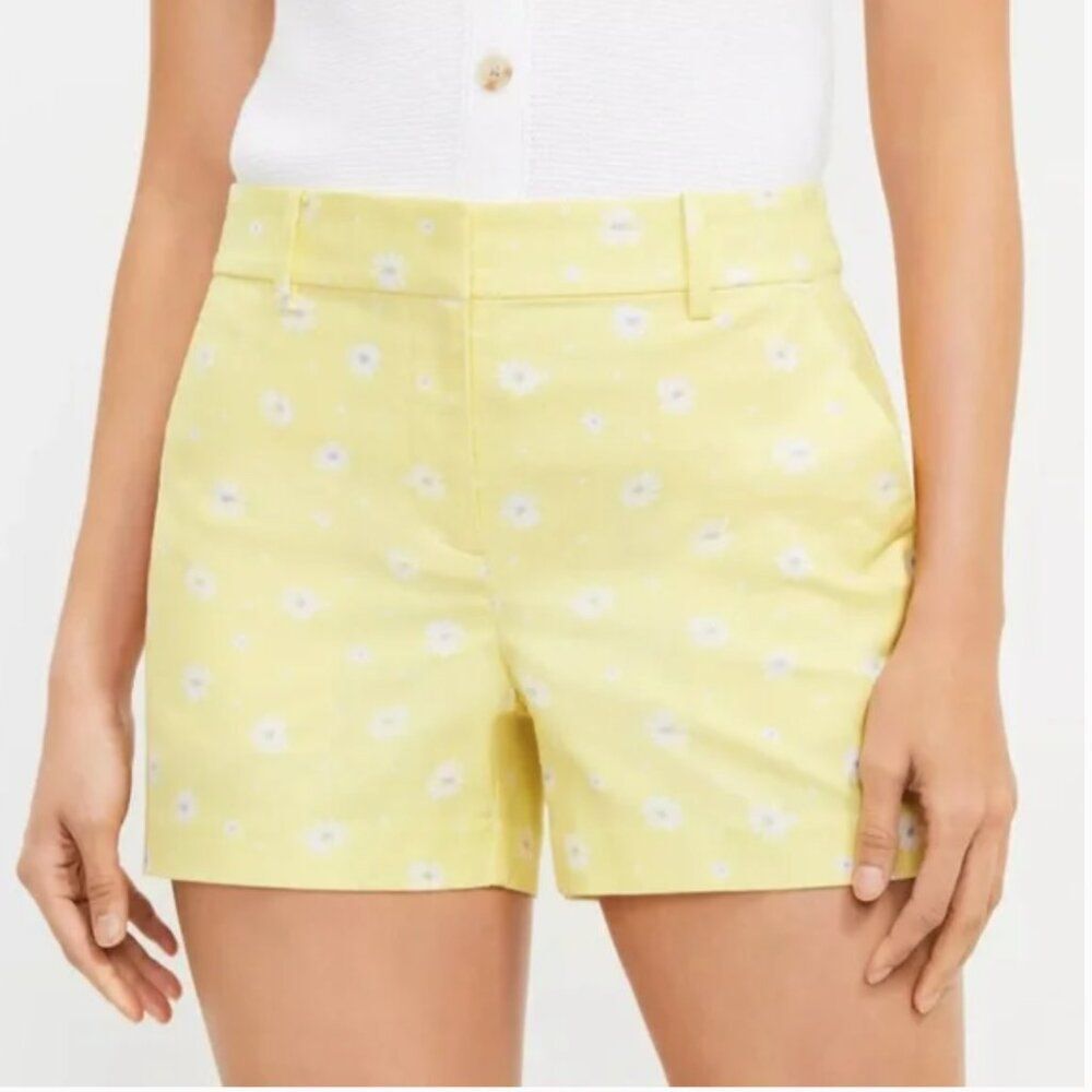 LOFT Riviera Shorts – Daisy Print - Size 10 - NWT